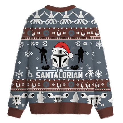 Uglysweatershops Movie Funny Fuzzy Christmas Ugly Sweatshirt