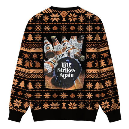 Uglysweatershops Brew Strikes Again Bowling Christmas Ugly Sweater