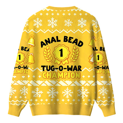 Uglysweatershops Champion Funny Christmas Ugly Sweater
