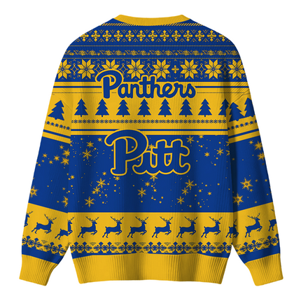 Uglysweatershops Green Monster Football Christmas Ugly Sweater