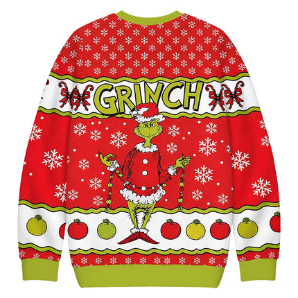 Uglysweatershops Dr Seuss Christmas Ugly Sweatshirt