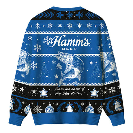 Uglysweatershops Land of Sky Blue Christmas Ugly Sweater