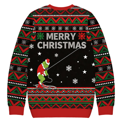 Uglysweatershops Stole Funny Christmas Ugly Sweatshirt