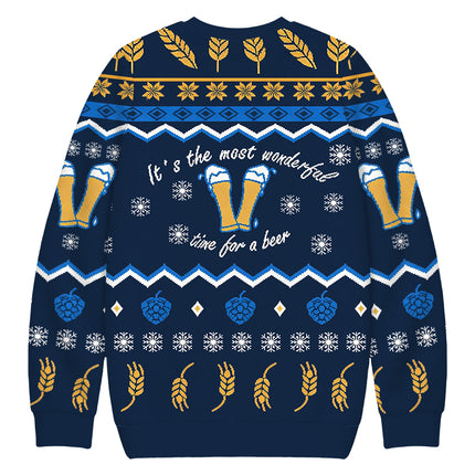 Uglysweatershops It's the Most Wonderful Time Christmas Ugly Sweatshirt