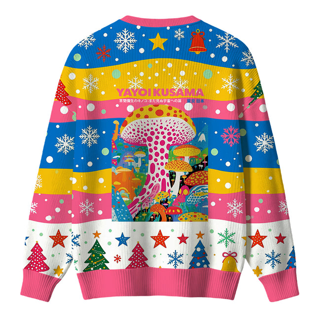 Uglysweatershops Psychedelic Mushrooms Christmas Ugly Sweater