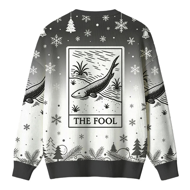 Uglysweatershops The Fool Christmas Ugly Sweater