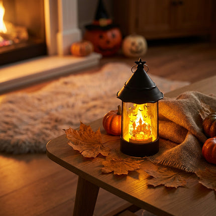 Uglysweatershops Halloween 2-pack Retro Cylindrical Silhouette Hand Lamp