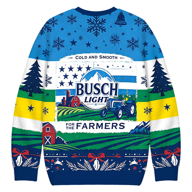 Uglysweatershops For the Farmers Christmas Ugly Sweatshirt