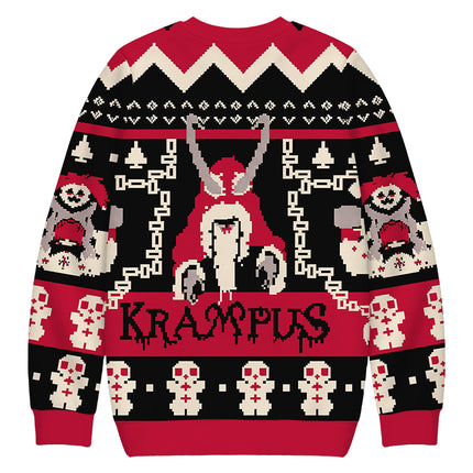 Uglysweatershops Dark Folklore Christmas Ugly Sweatshirt