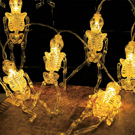 Uglysweatershops Halloween Strange Ghost Elf Decorative String Lights