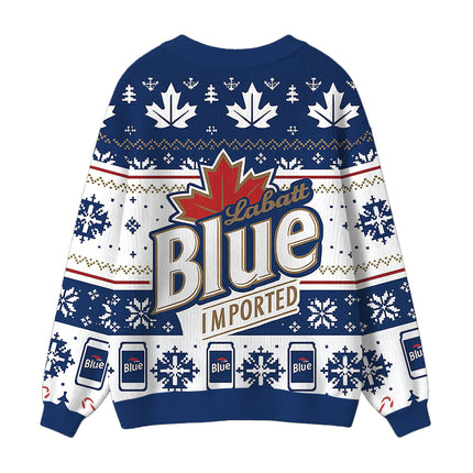 Uglysweatershops Extra Vintage Ugly Cardigan Sweater