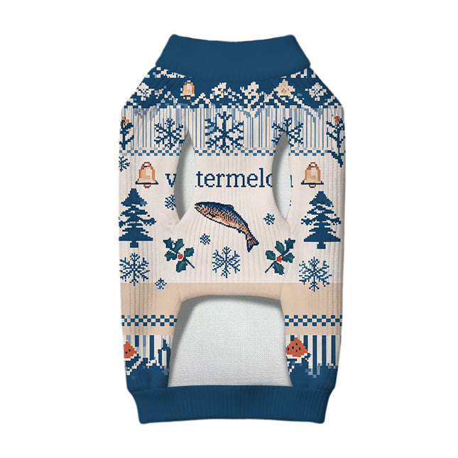 Uglysweatershops Watermelon Fish Dog & Cat Pet Sweater
