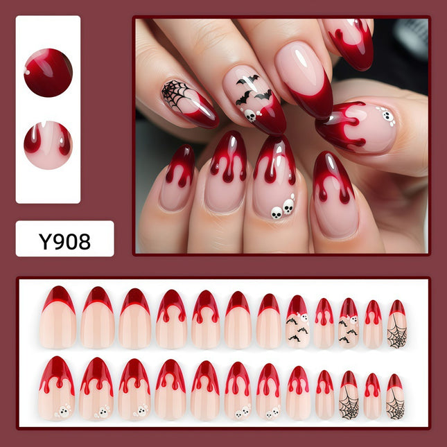 Uglysweatershops Halloween Cute Quirky Hot Girl Vibe Section Six Press-on Nails