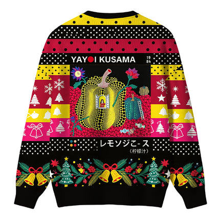 Uglysweatershops Surreal Fantasy Pumpkin Vintage Christmas Ugly Sweater