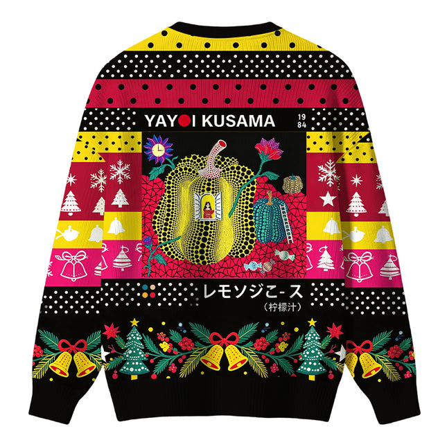 Uglysweatershops Surreal Fantasy Pumpkin Vintage Christmas Ugly Sweater
