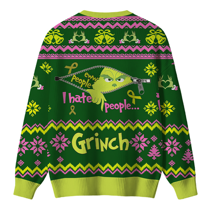Uglysweatershops I Hate People Christmas Ugly Sweater