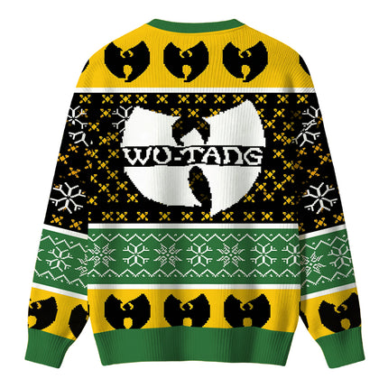 Uglysweatershops Retro Hip Hop Christmas Ugly Sweater