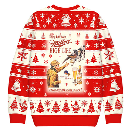 Uglysweatershops Hunting Vintag Christmas Ugly Sweatshirt