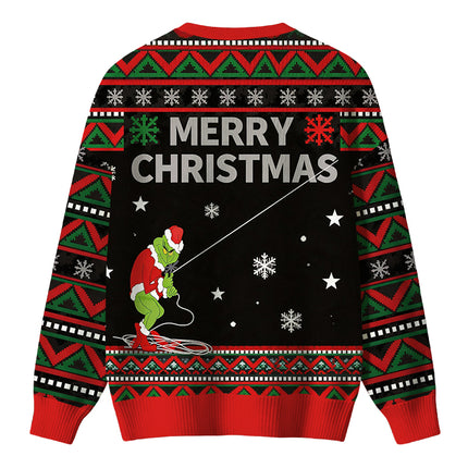 Uglysweatershops Stole Funny Christmas Ugly Sweater