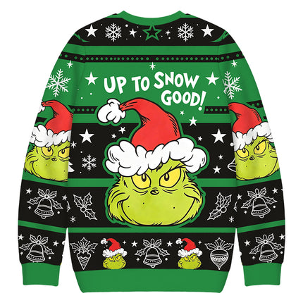 Uglysweatershops Up To Snow Good Christmas Ugly Sweatshirt