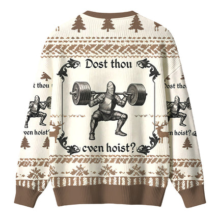 Uglysweatershops Dost Thou Even Hoist Christmas Ugly Sweater
