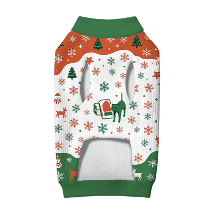 Uglysweatershops Cement Cat Dog & Cat Pet Sweater