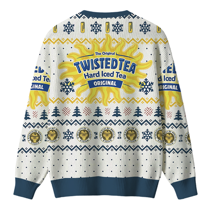Uglysweatershops Hard Tea Christmas Ugly Sweater
