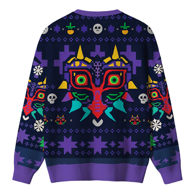 Uglysweatershops Mask Funny Christmas Ugly Sweater
