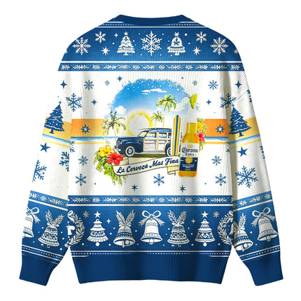 Uglysweatershops Beach Surf Christmas Ugly Sweater
