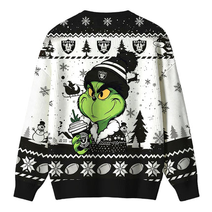 Uglysweatershops Holding Coffee Christmas Ugly Sweater
