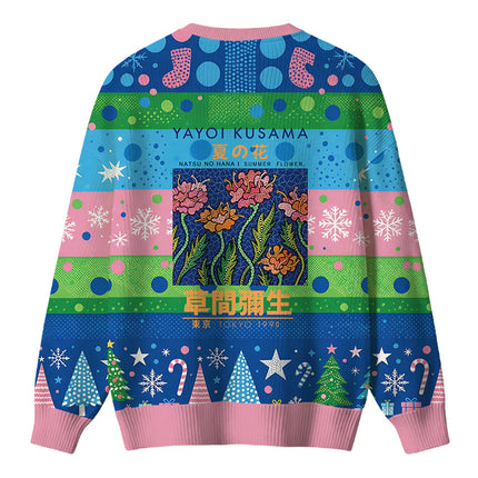 Uglysweatershops Summer Flowers Vintage Christmas Ugly Sweater