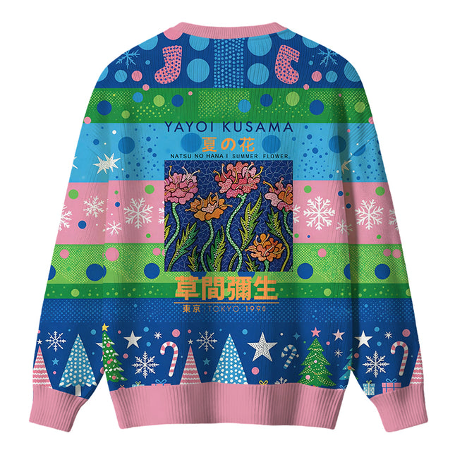 Uglysweatershops Summer Flowers Vintage Christmas Ugly Sweater