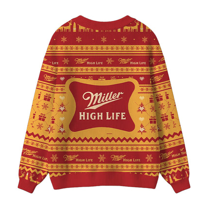 Uglysweatershops High Life Ugly Cardigan Sweater
