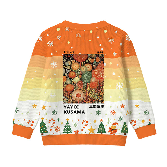 Uglysweatershops Dotted Bloom Kids Ugly Sweater