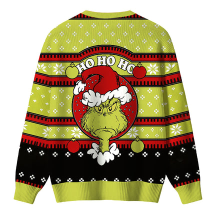 Uglysweatershops Ho Ho Ho Christmas Ugly Sweater