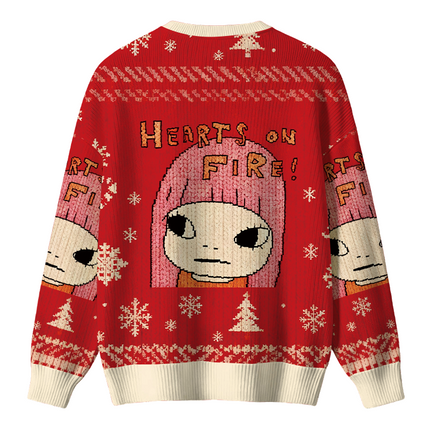 Uglysweatershops Heaters on Fire Christmas Ugly Sweater