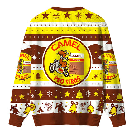 Uglysweatershops Cigarettes Racing Christmas Ugly Sweater