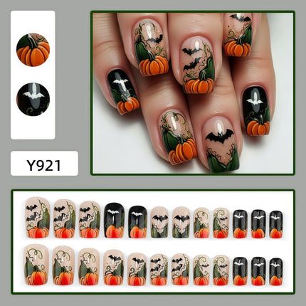 Uglysweatershops Halloween Cute Quirky Hot Girl Vibe Section Three Press-on Nails
