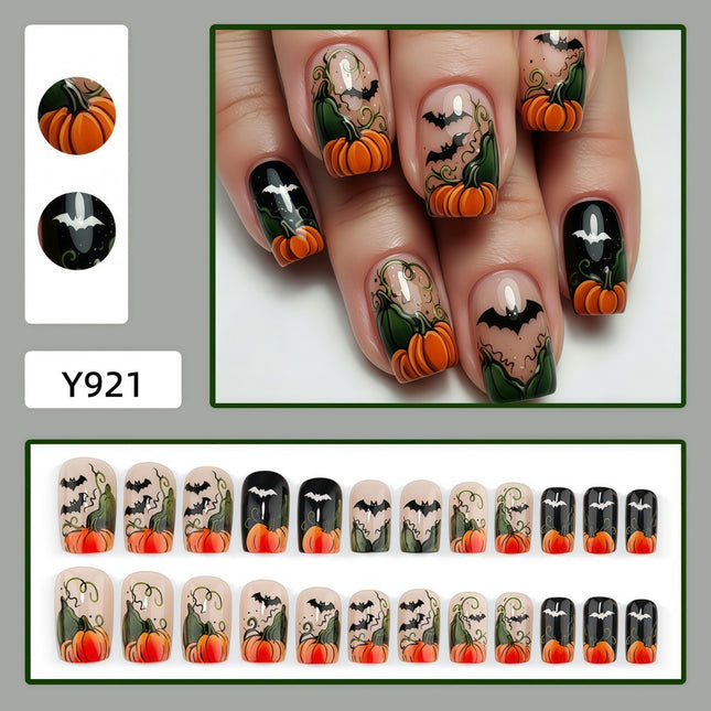 Uglysweatershops Halloween Cute Quirky Hot Girl Vibe Section Three Press-on Nails
