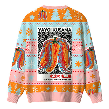 Uglysweatershops TOKYO PUMPKIN FOREVER Christmas Ugly Sweater