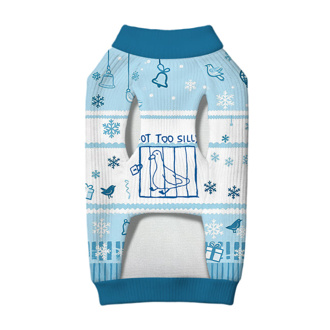 Uglysweatershops Got Too Silly Meme Dog & Cat Pet Sweater