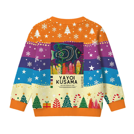 Uglysweatershops Tropical Fish Kids Ugly Sweater
