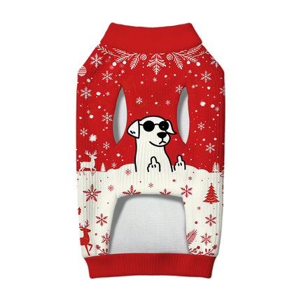Uglysweatershops Rebellious Dog Dog & Cat Pet Sweater