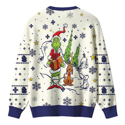 Uglysweatershops Max Funny Christmas Ugly Sweater