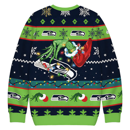 Uglysweatershops Show Your Team Spirit Christmas Ugly Sweatshirt