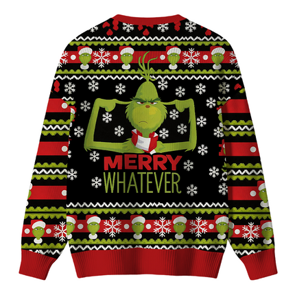 Uglysweatershops Merry Whatever Christmas Ugly Sweater