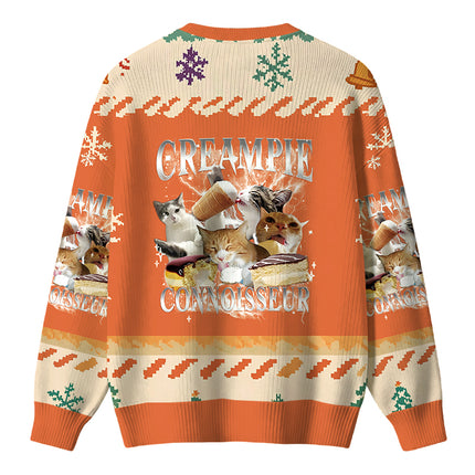 Uglysweatershops Creampie Connoisseur Meme Christmas Ugly Sweater