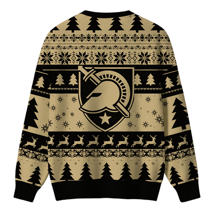 Uglysweatershops Black Knights Christmas Ugly Sweater
