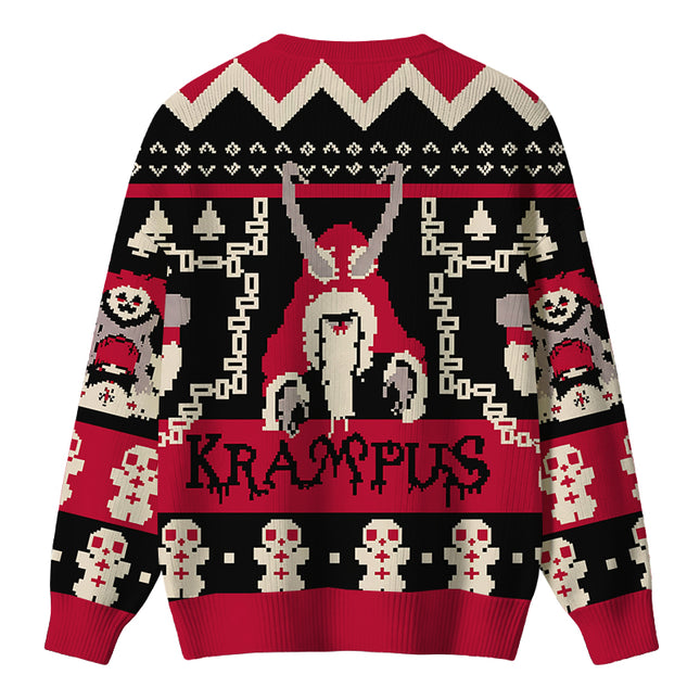 Uglysweatershops Dark Folklore Christmas Ugly Sweater