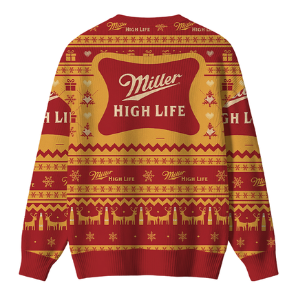 Uglysweatershops High Life Christmas Ugly Sweater
